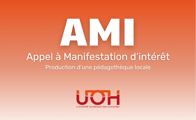 Image décorative annonçant l'appel à manifestation d'intérêt de l'Université Ouverte des Humanités