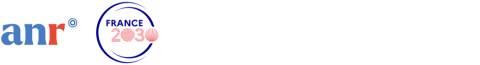 Logos de l'Agence nationale de la recherche (ANR) et de France 2030